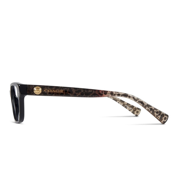 COACH HC6082 5353 CAT EYE BLACK/WILD BEAST EYEGLASSES FRAMES 53-17-135 - Picture 3 of 3